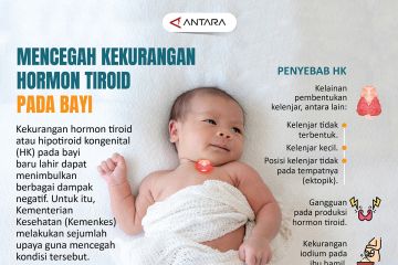 Mencegah kekurangan hormon tiroid pada bayi