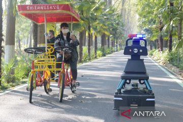 Penerapan kendaraan otonomos di kawasan wisata China