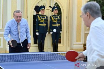 Diplomasi Ping Pong ala Presiden Kazakhstan dan Turki