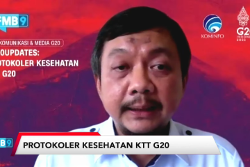 Kemenkes syaratkan vaksinasi dosis lengkap untuk delegasi KTT G20