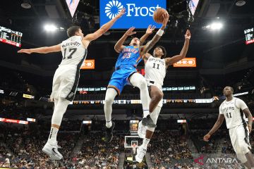 Pramusim NBA : Oklahoma City Thunder vs San Antonio Spurs