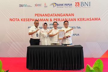 BNI perluas sinergi dengan gandeng Bank Papua