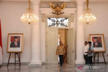 Hari terakhir Gubernur Anies Baswedan berkantor di Balai Kota Jakarta