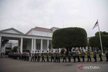 Presiden Jokowi kumpulkan pejabat Polri di Istana Negara
