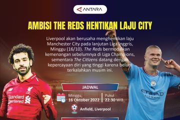 Ambisi The Reds hentikan laju City