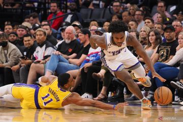 Pramusim NBA: Sacramento Kings kalahkan Los Angeles Lakers 133 -86