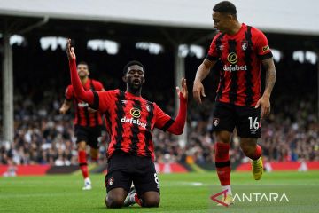 Fulham bermain imbang 2-2 lawan AFC Bournemouth