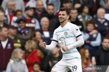 Dua gol Mason Mount antar Chelsea kalahkan Aston Villa 2-0