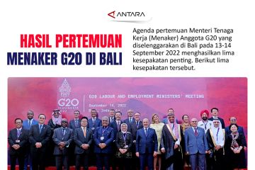 Hasil pertemuan Menaker G20 di Bali