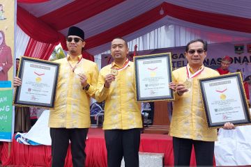 Bukittinggi raih rekor Muri minum 5.110 gelas Teh Telur