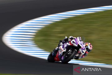 Torehkan rekor baru, Jorge Martin rebut pole position balapan MotoGP Australia