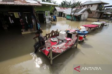 BNPB catat 76 kejadian bencana hidrometeorologi basah dalam sepekan