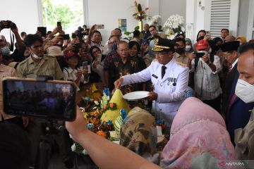 Penyambutan Penjabat Gubernur DKI Jakarta di Balai Kota