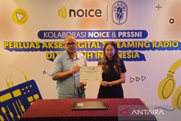 PRSSNI-Noice kolaborasi buka akses "streaming" radio swasta Indonesia