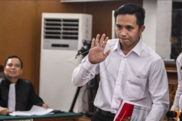 Bharada E menjalani sidang perdananya