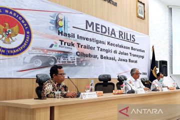 KNKT sebut kegagalan rem jadi penyebab kecelakaan truk BBM Cibubur