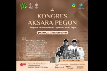 Kemenag gelar Kongres Aksara Pegon untuk pertama kali 21-23 Oktober