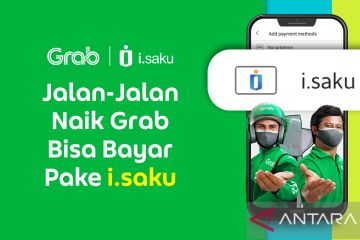 Grab gandeng i.saku beri pilihan metode pembayaran digital