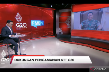 Panglima TNI sebut jalin kerja sama intelijen terkait pengamanan G20