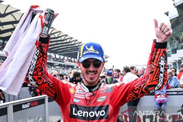 Bagnaia selangkah lagi juara dunia setelah menangi GP Malaysia