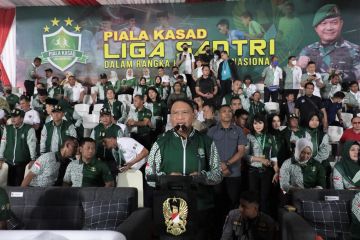 Manpora harapkan Liga Santri Piala Kasad berlanjut