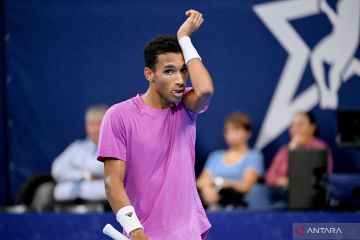 Felix Auger-Aliassime tatap ATP Finals usai juara di Antwerp