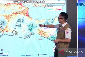 BNPB: Tren banjir Jatim sama selama belum ada perbaikan lingkungan