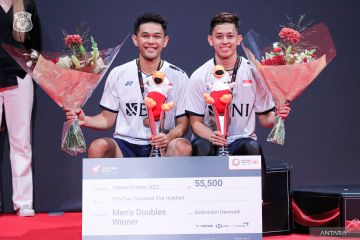 Ganda putra jalani latihan terbatas jelang French Open di Paris