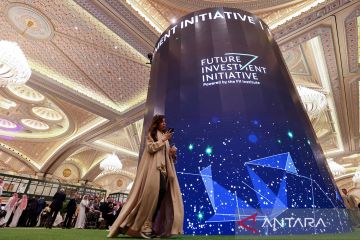 Pembukaan konferensi Future Investment Initiative di Riyadh Arab Saudi