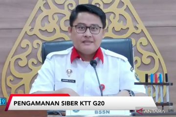 BSSN siapkan pengamanan siber KTT G20 secara menyeluruh