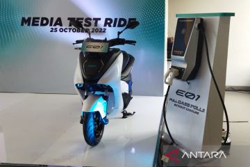 Yamaha Indonesia mulai "market test" Nmax listrik Yamaha E01