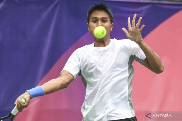 Andalan Indonesia Rifqi Fitriadi melaju ke babak kedua ITF M25 Jakarta