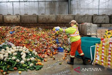 Rumah tangga di Uni Eropa buang 70 kg makanan per orang pada 2020