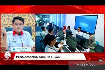 BSSN siapkan lima SOP pengamanan siber KTT G20