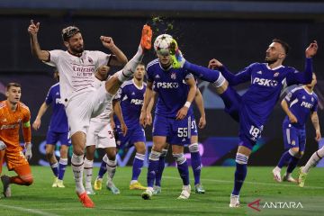 Liga Champions : AC Milan bantai Dinamo Zagreb 4-0