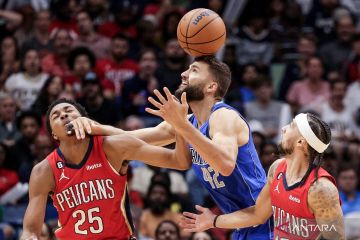 NBA : New Orleans Pelicans lawan Dallas Mavericks