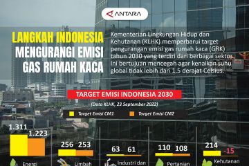 Langkah Indonesia mengurangi emisi gas rumah kaca