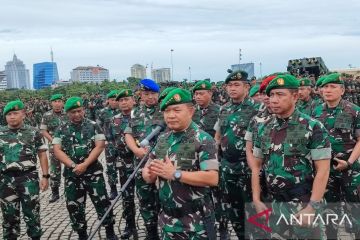 Dudung ingatkan prajurit pegang teguh netralitas TNI di Pemilu 2024