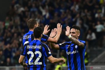 Cukur Viktoria  4-0, Inter Milan pastikan diri lolos ke babak 16 besar