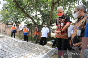 Ganjar targetkan 95 persen jalan di Jateng mulus pada 2022 akhir