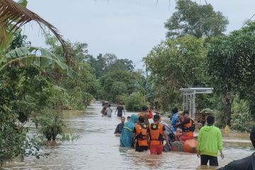 Basarnas Lampung: Tim SAR gabungan evakuasi warga terdampak banjir