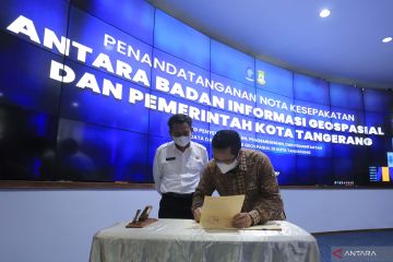 Pemkot Tangerang dan Badan Geospasial kerja sama terkait satu data