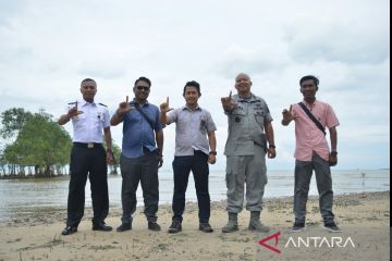 Komunitas Pecinta Alam Mutiara Pesisir Desa Batu Belubang bersama PT Timah bakal tanam mangrove