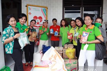 GWS Bali bantu bahan pokok dan susu untuk Yayasan Peduli Kanker Anak