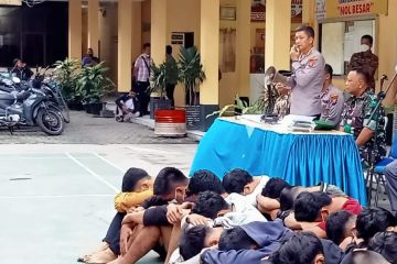 Kapolrestabes Medan membina 26 anggota geng motor