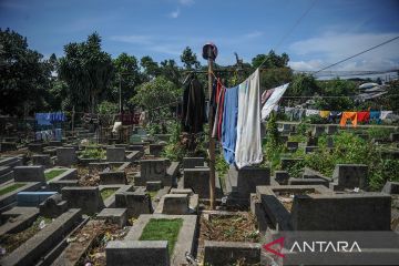 Lahan pemakaman umum di Bandung tersisa dua hektare