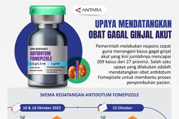 Upaya mendatangkan obat gagal ginjal akut