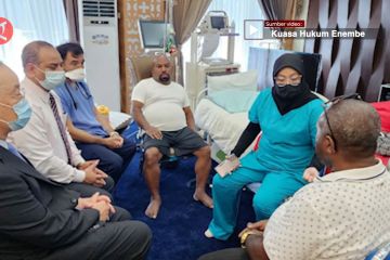 3 dokter dari Singapura kembali periksa kesehatan Lukas Enembe