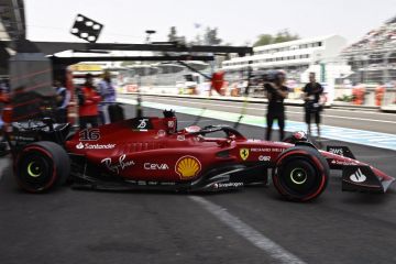 Leclerc mengeluh Ferrari kurang bertenaga pada kualifikasi GP Meksiko