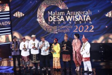 Malam anugerah Desa Wisata Indonesia 2022